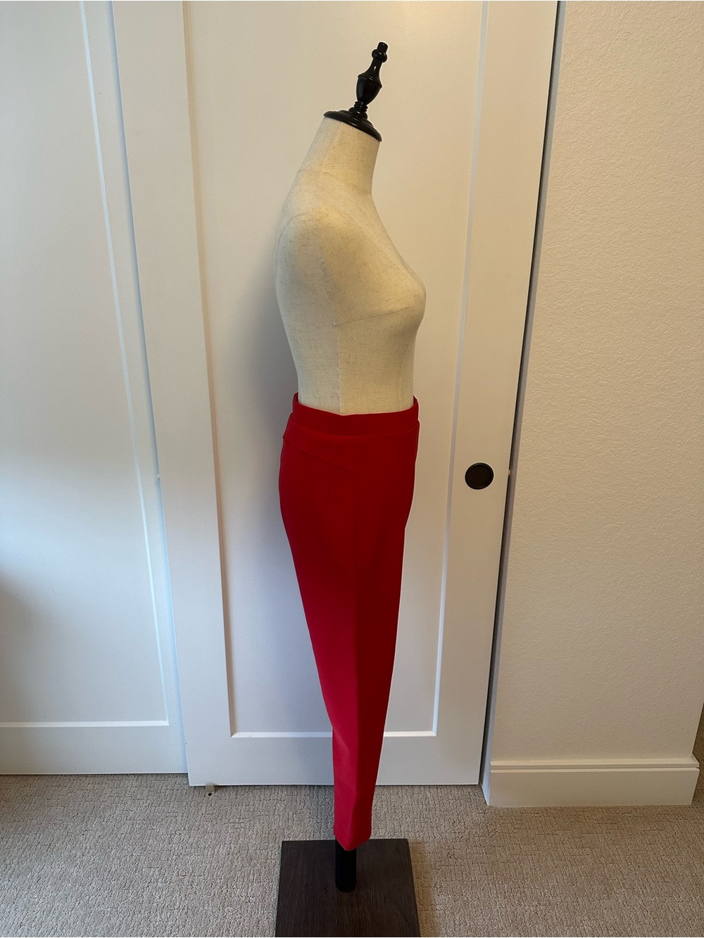 Red Skinny Pants - Picture 2 of 3